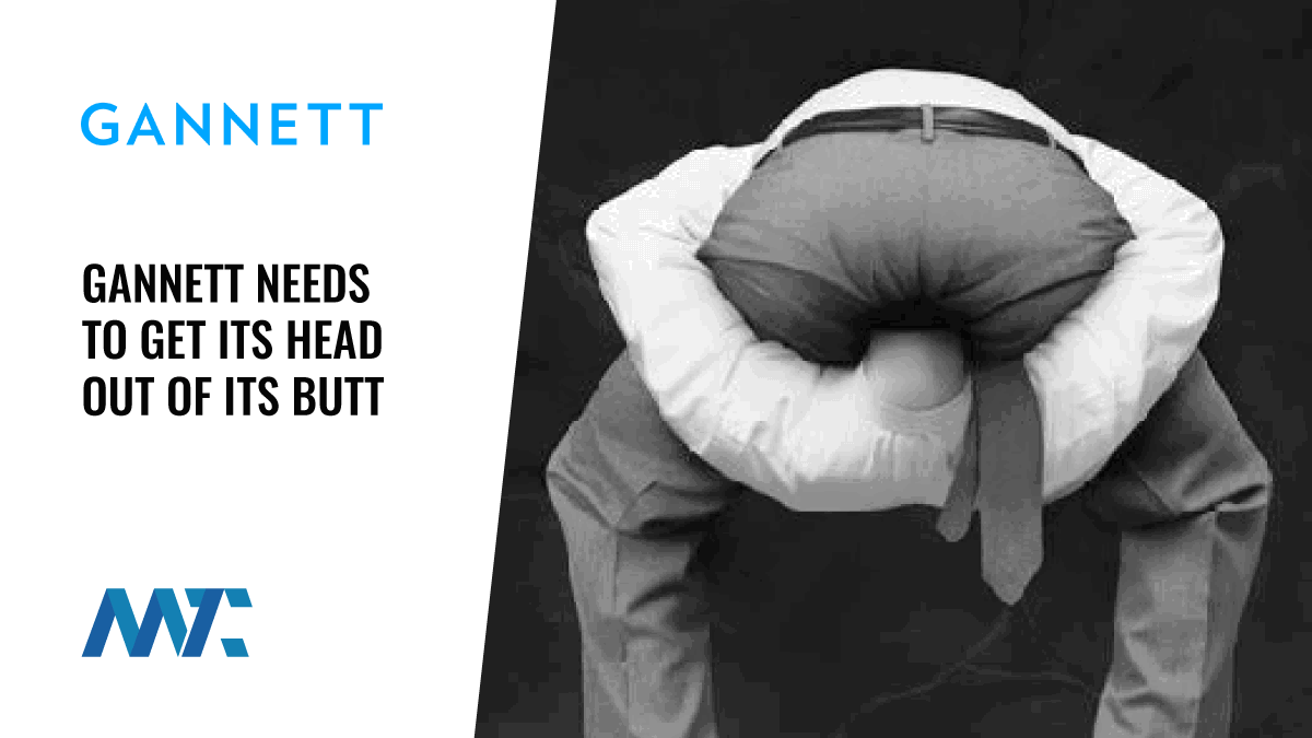 Gannett Needs to Get its Head Out of its Butt 1 Newpaper Industry: Gannett's downfall