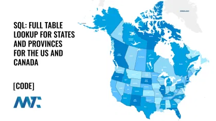 SQL: Full Table Lookup for States and Provinces for the US and Canada