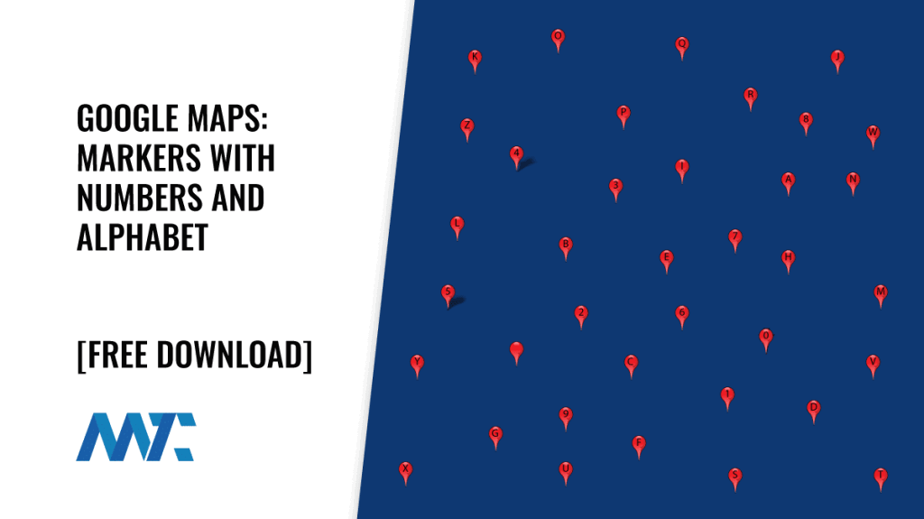 Free Google Map Markers Download