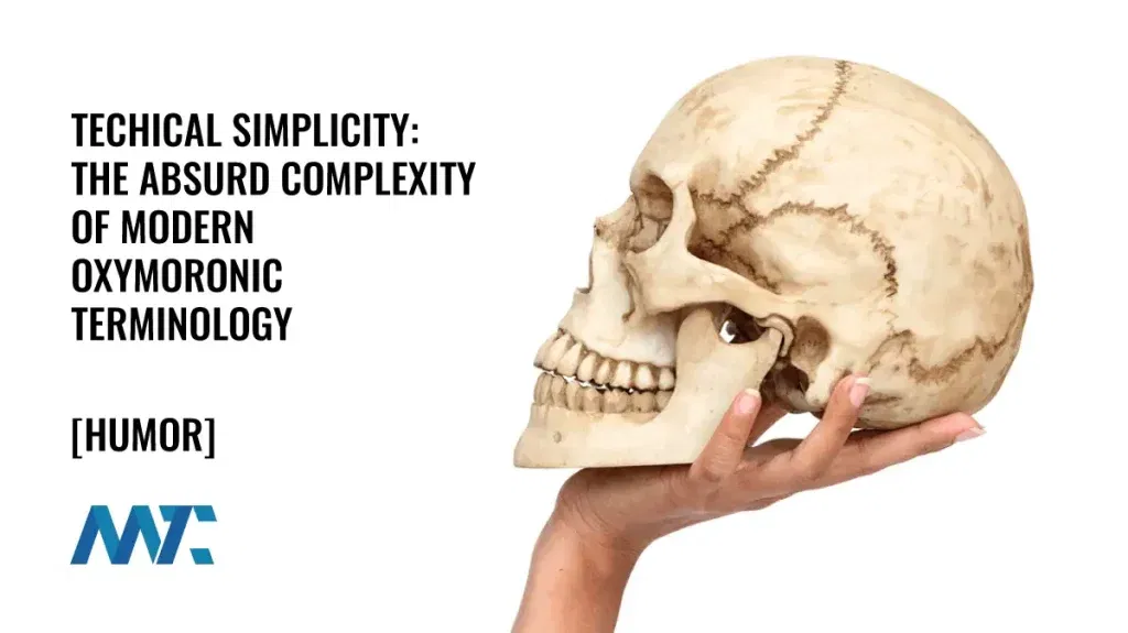 Oxymoron Technical Terminology