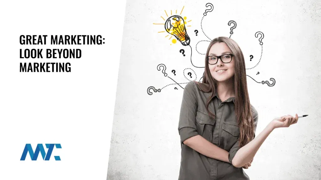 Great marketing is beyond marketing