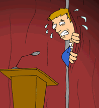 Nervous Presenter
