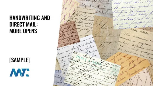 Handwriting Direct Mail and Open Rates
