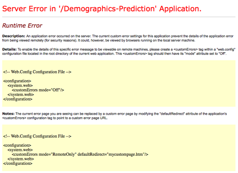 microsoft adcenter demographics prediction