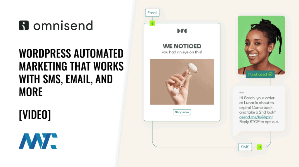 Omnisend: WordPress SMS Plugin for Email, Popups, Text Messaging, and More