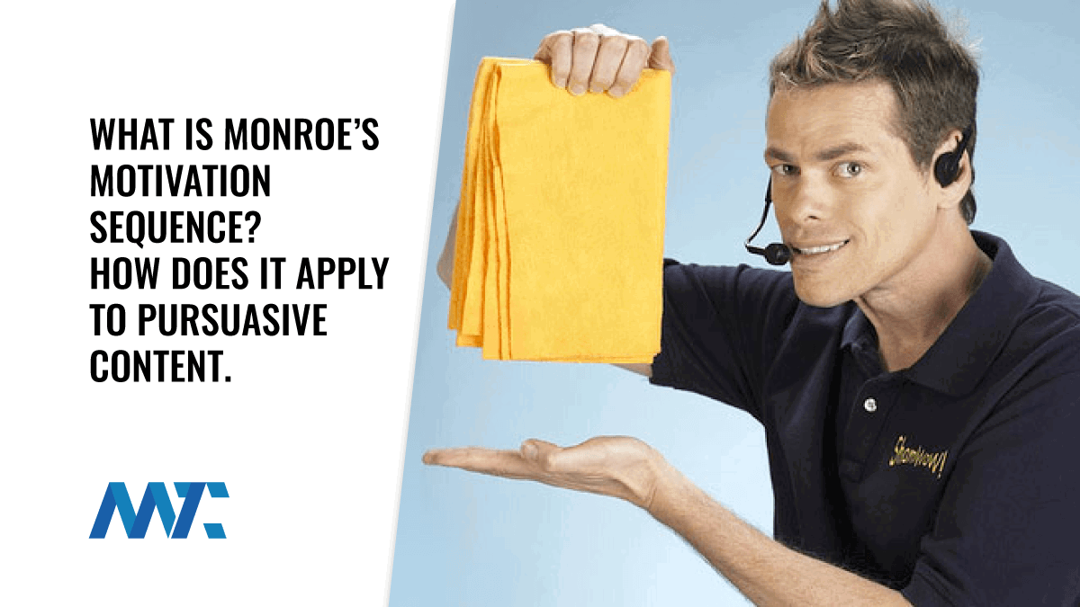 What is Monroe's Motivation Sequence?