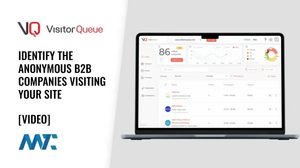 Visitor Queue: Identify B2B Anonymous Visitors To Your Website