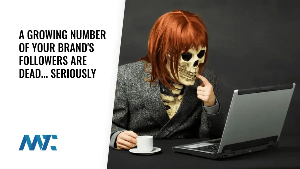 Dead Followers on Social Media