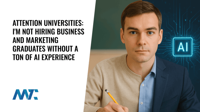 University Education and AI in Marketing