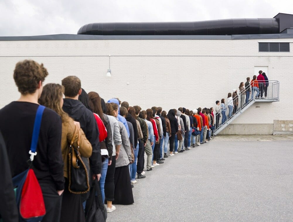line people