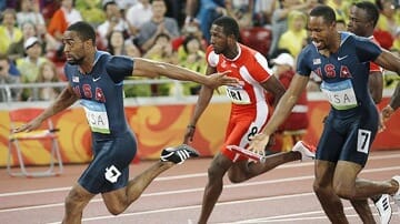 Olympics Relay Drop