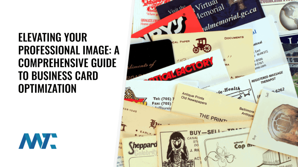 Business Card Optimization: Unique Business Card Ideas