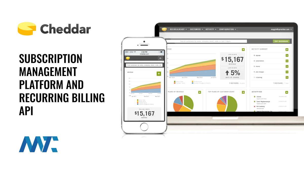 Cheddar: Subscription Management Platform and Recurring Billing API 1 Cheddar Subscription Management Platform and Recurring Billing API for SaaS