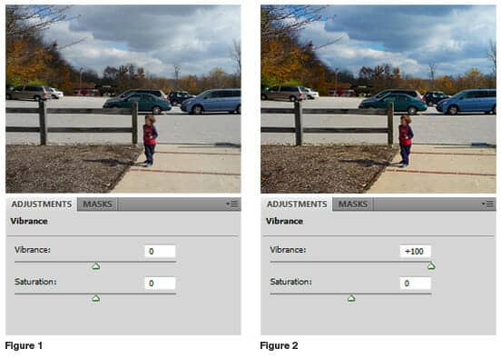 Vibrance filter