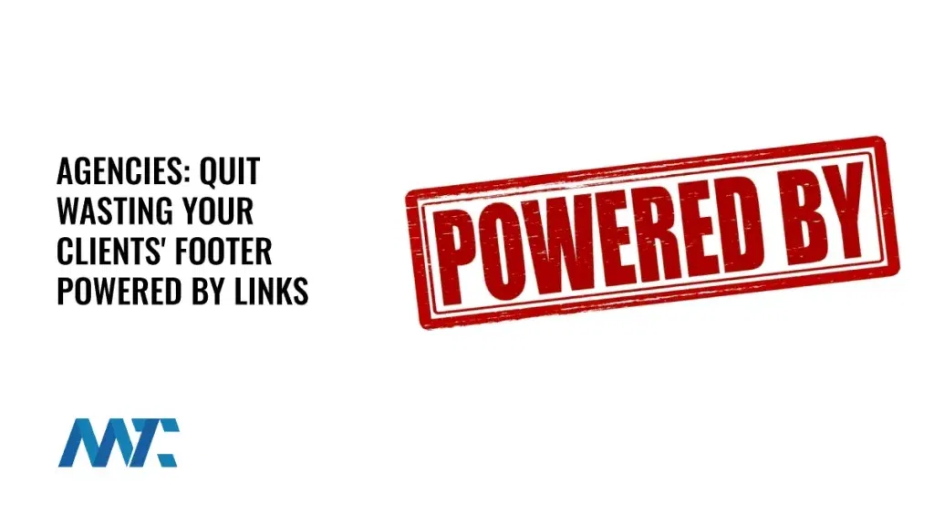 Footer Powered by Backlink