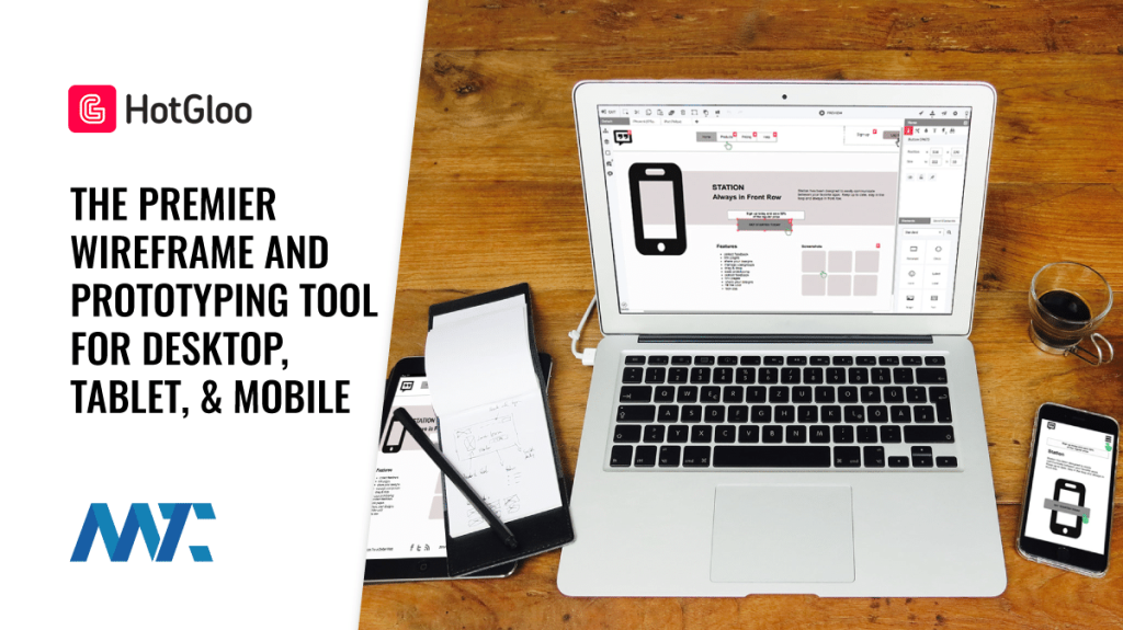 Hotgloo Wireframe and Prototyping Platform for Desktop, Tablet, and Mobile