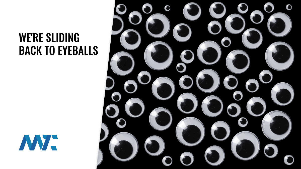 We're Sliding Back to Eyeballs 1 Counting eyeballs on social media