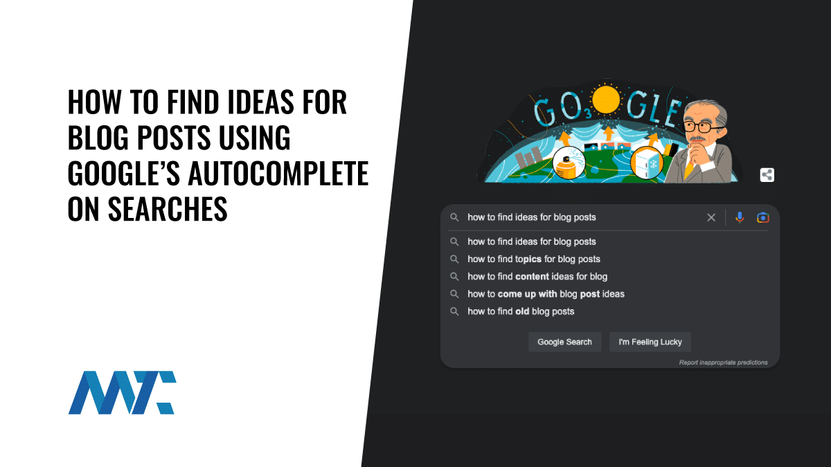 Use Google Search To Find Ideas for Blog Posts