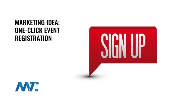 One Click Event Registration