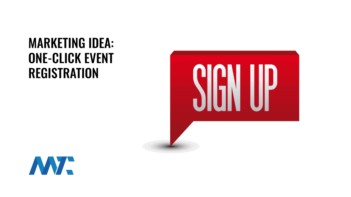 One Click Event Registration