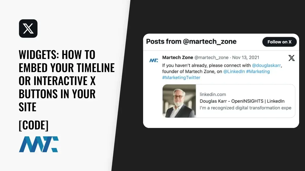 How to Embed Twitter X Timelines and Buttons