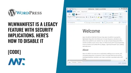 wlwmanifest.xml: code to remove legacy windows live writer and open live writer manifest