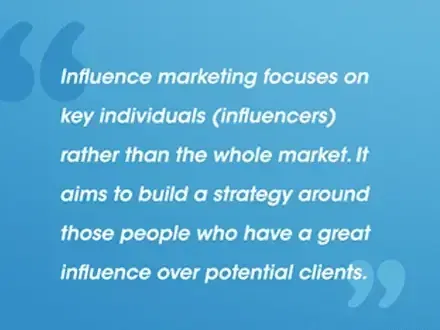 influence marketing