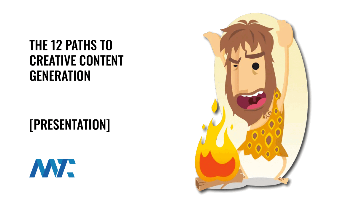 12 Paths to Creative Content Generation 1 paths to content creation