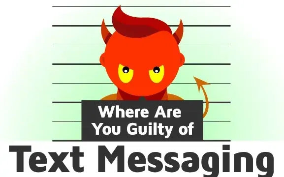 text messaging guilt