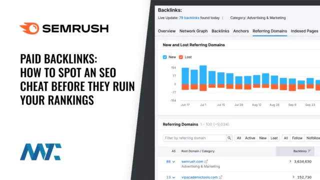 How to Spot An SEO Cheat (Paid Backlinks)