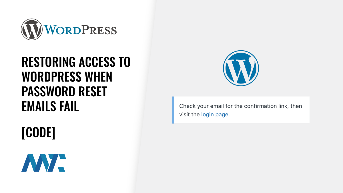 Restoring Access to WordPress When Password Reset Emails Fail 1 WordPress: Restore Admin Access with No Email Password via FTP/SFTP