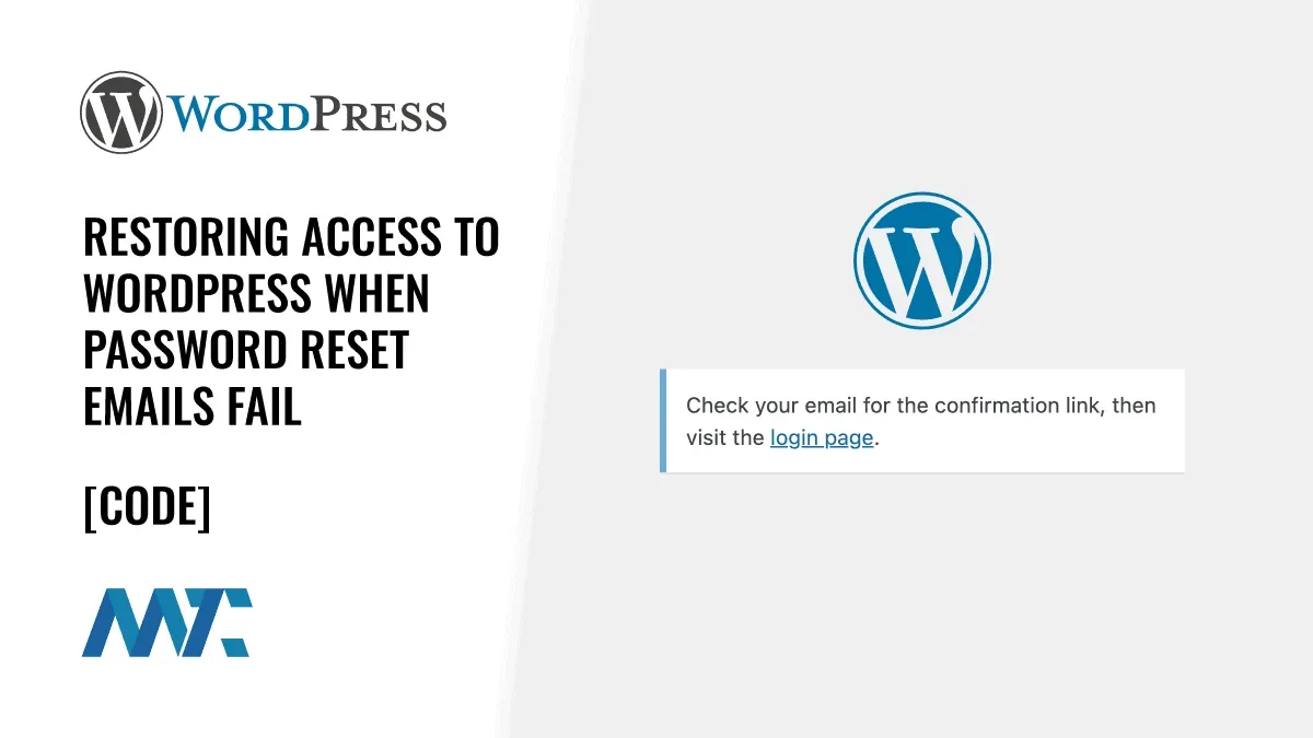 WordPress: Restore Admin Access with No Email Password via FTP/SFTP