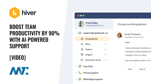Hiver: Boost Team Productivity by 90% With AI-Powered Support