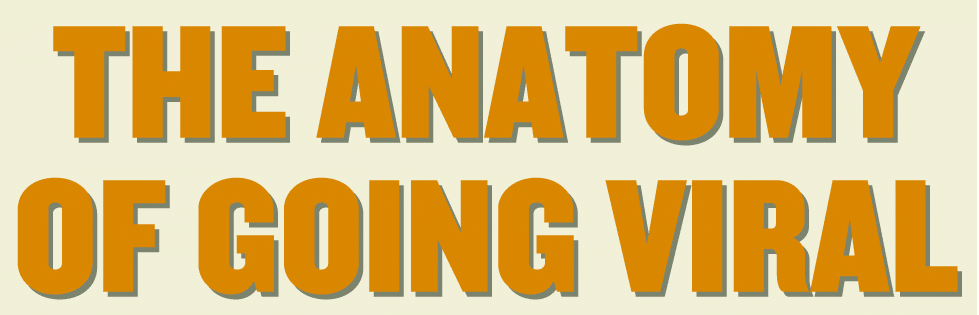 Anatomy of Going Viral 1 viral marketing infographic