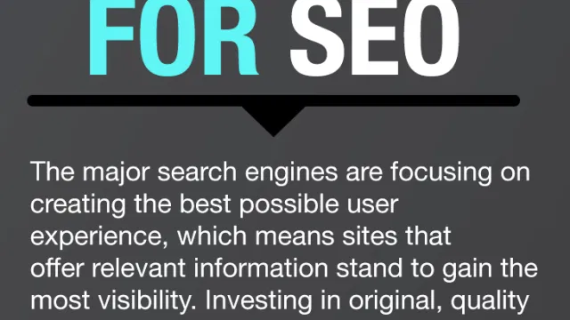 content for seo infographic