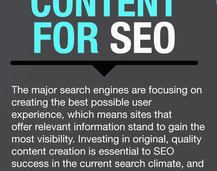 content for seo infographic