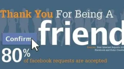Facebook Friend Infographic