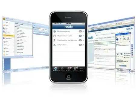 huddle iphone app