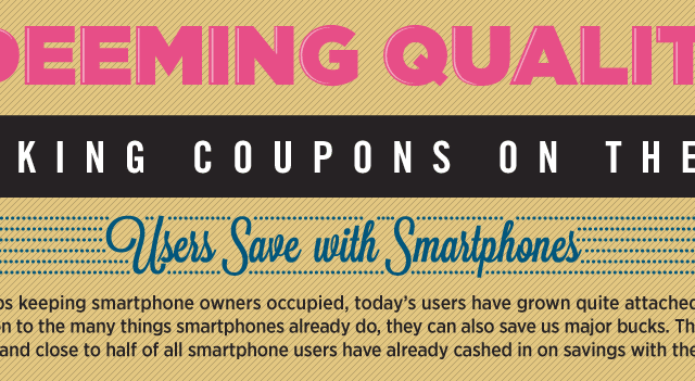 coupon redemption smartphones