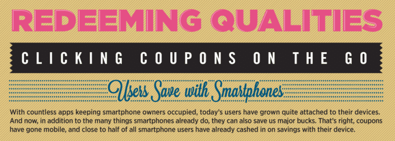 coupon redemption smartphones