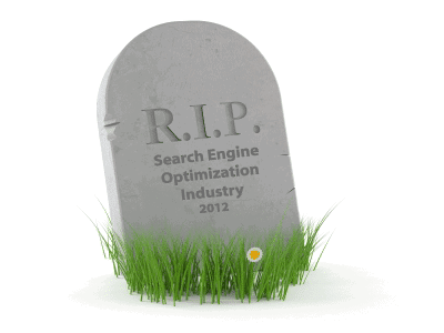 Google is Burying the SEO Industry 1 seo industry gravestone