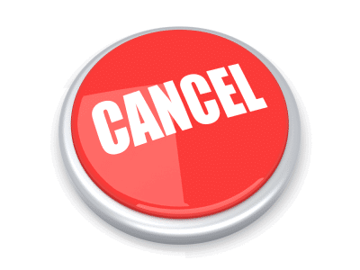 cancel button