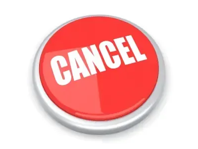 cancel button