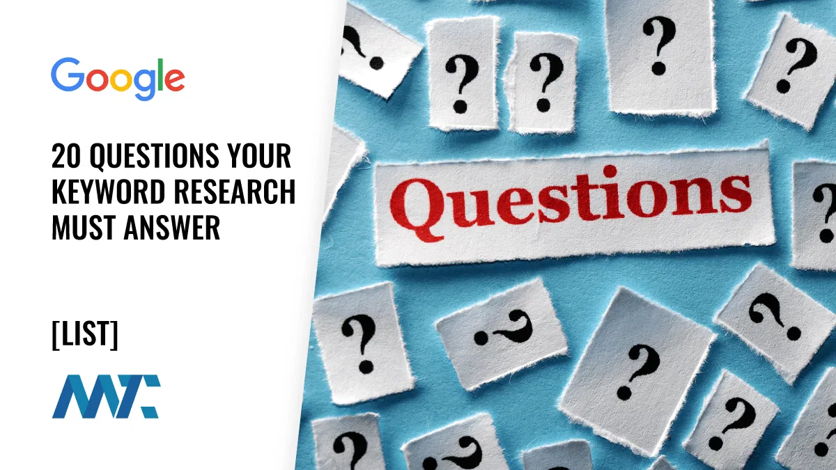 Keyword Research Questions