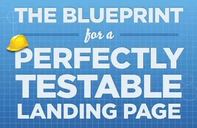 blueprint testable landing page