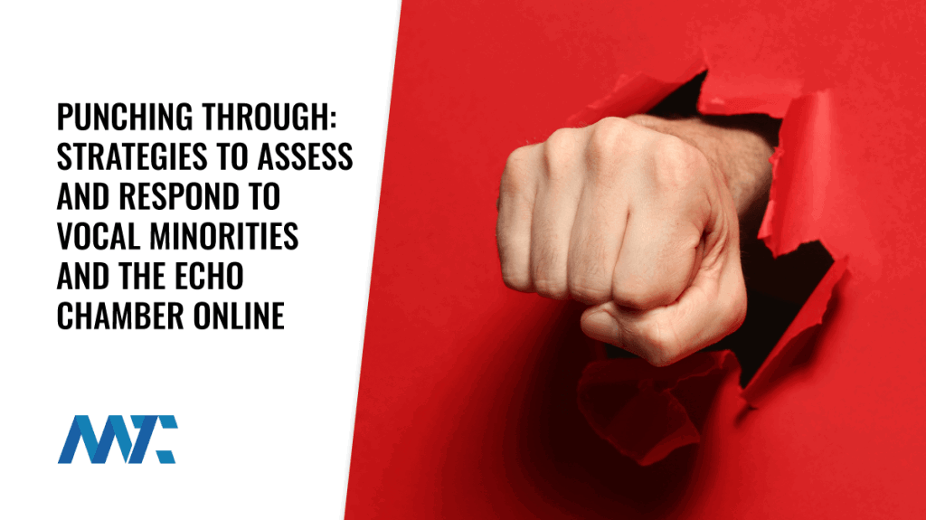 Punching Through Vocal Minorities and Online Echo Chambers