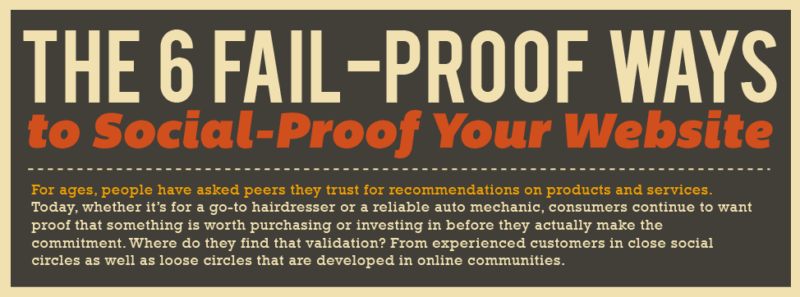 social proof website
