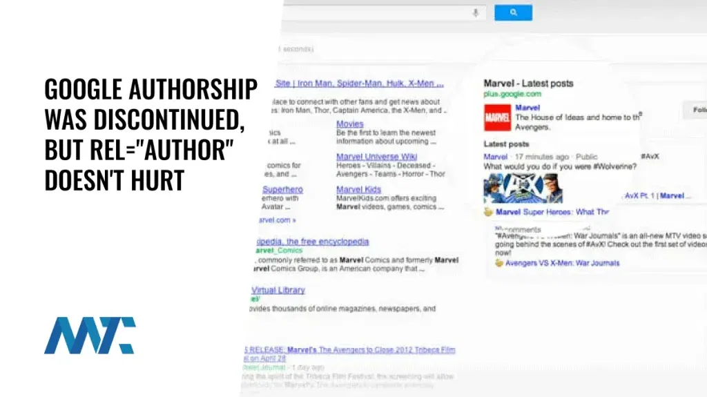 Google Authorship Discontinued, rel="author"