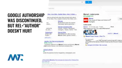 Google Authorship Discontinued, rel="author"