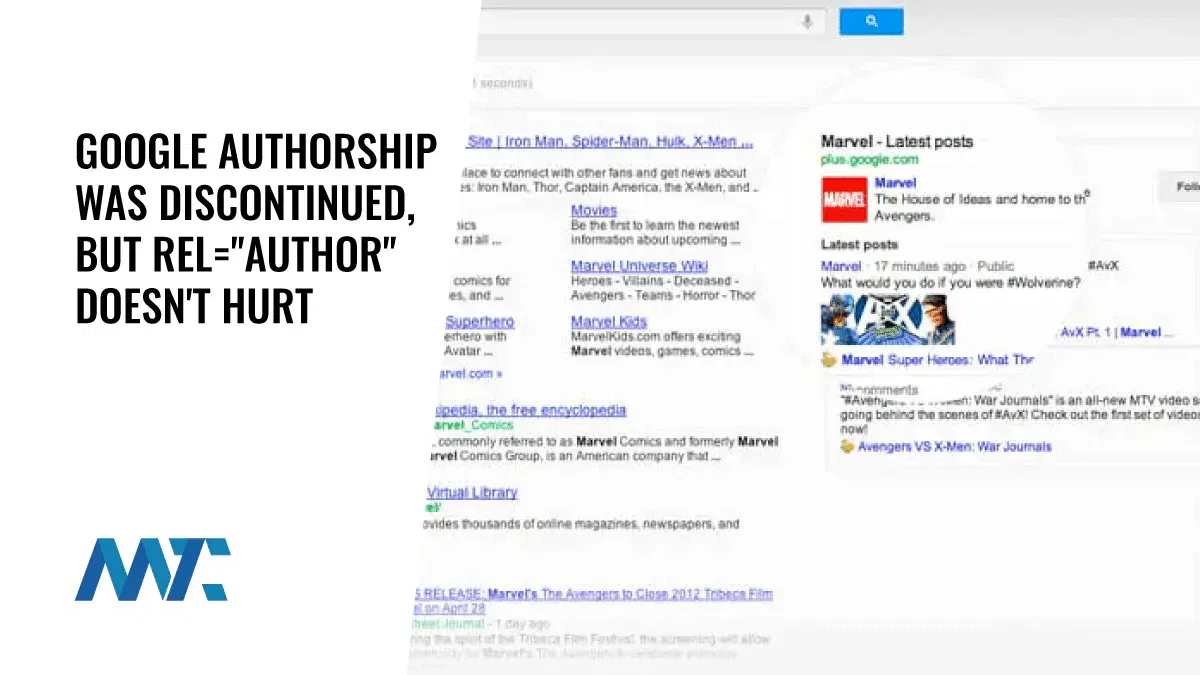 Google Authorship Discontinued, rel="author"